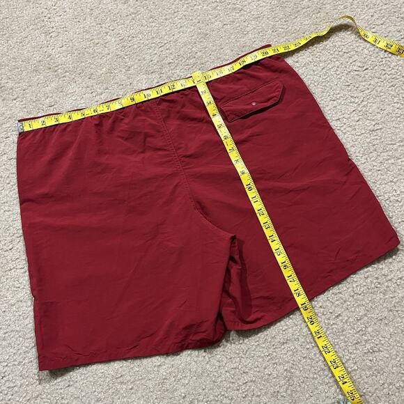 Patagonia Mens Baggies Shorts Red No Stretch Flawed Size XXL (42") - Picture 8 of 9